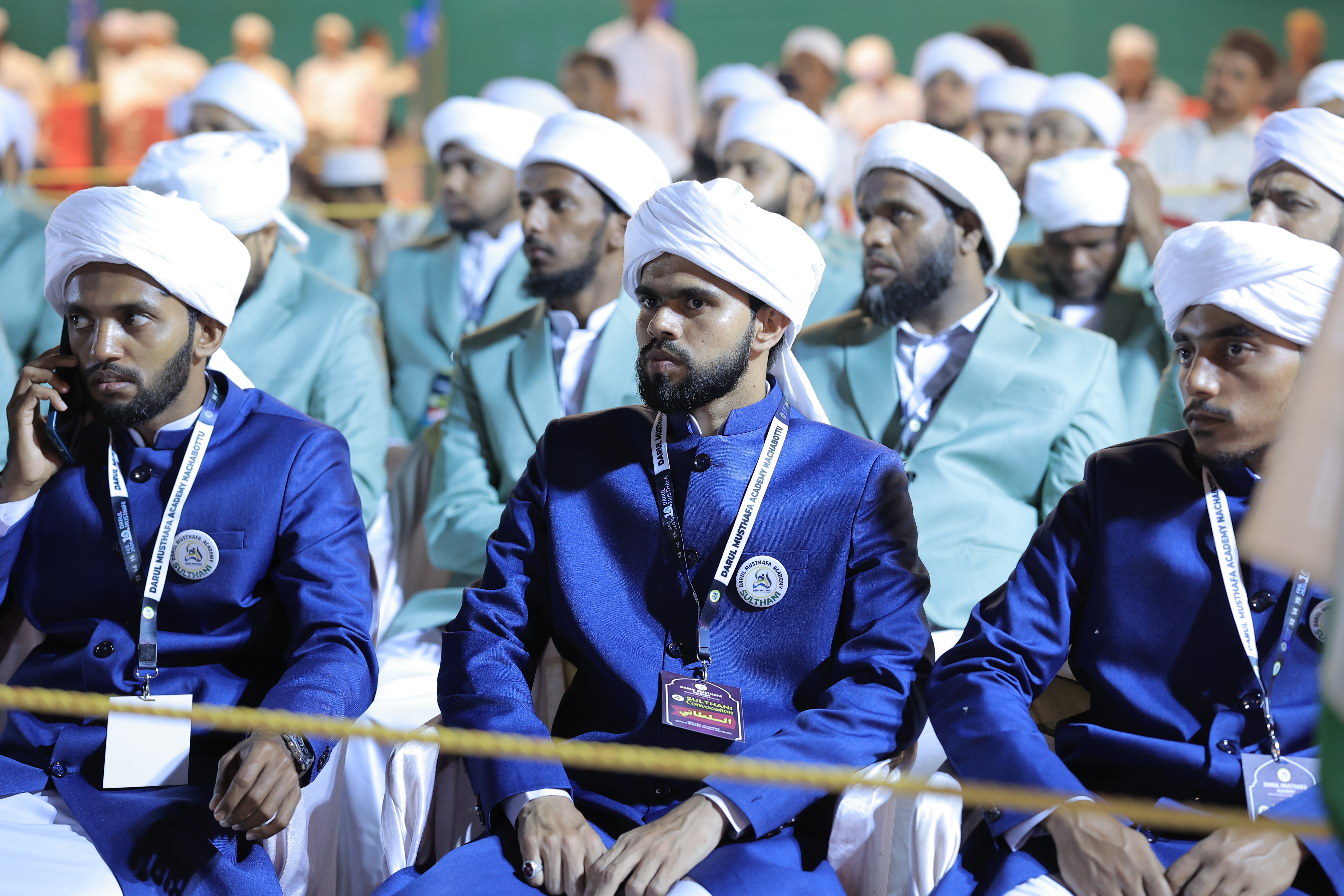 Large audience attending the event